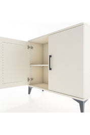 Arges Şifonyer Tek Raflı 2 Kapaklı 88x30x80 - S03M021V1A