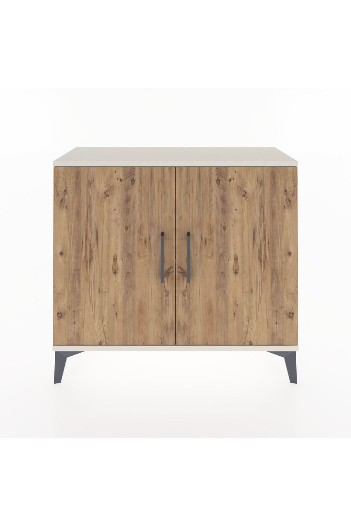 Arges Şifonyer Tek Raflı 2 Kapaklı 88x30x80 - S03M021V3A