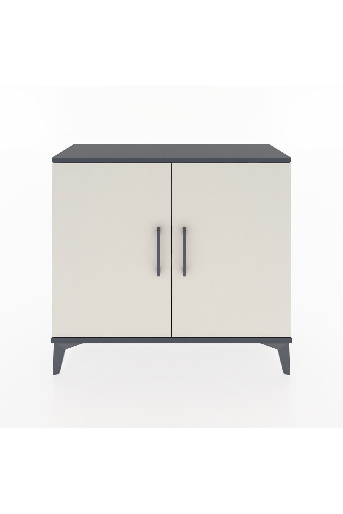 Arges Şifonyer Tek Raflı 2 Kapaklı 88x30x80 - S03M021V4A