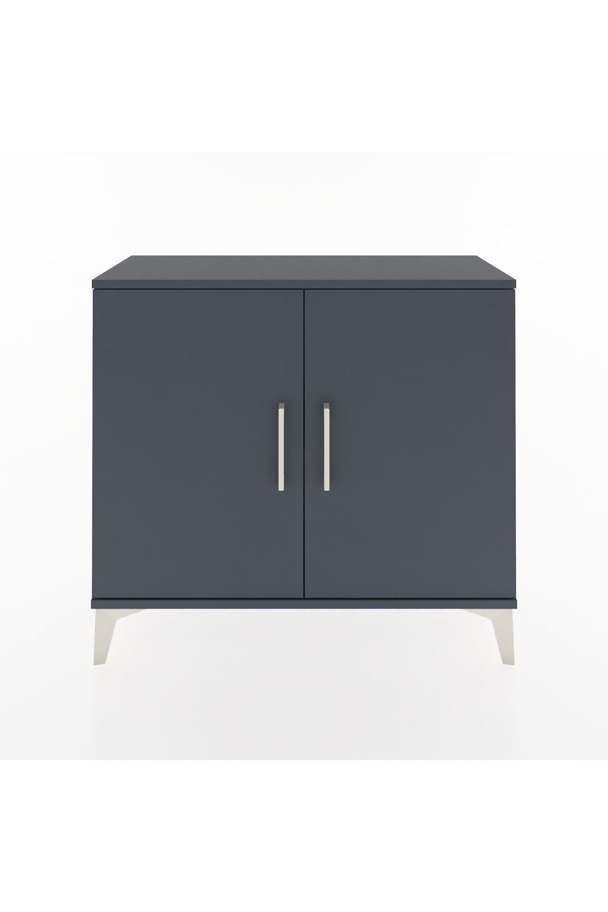 Arges Şifonyer Tek Raflı 2 Kapaklı 88x30x80 - S03M021V5A