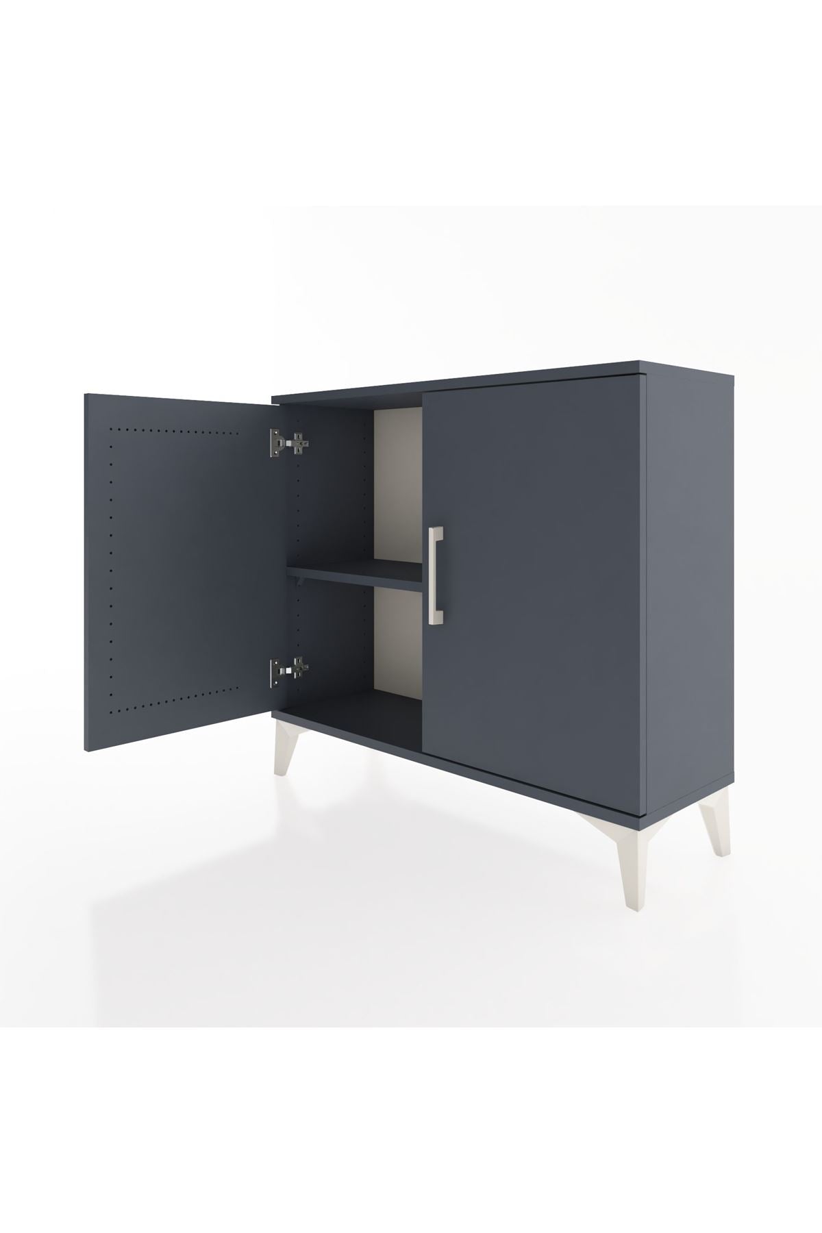 Arges Şifonyer Tek Raflı 2 Kapaklı 88x30x80 - S03M021V5A