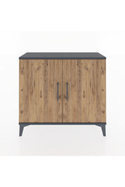 Arges Şifonyer Tek Raflı 2 Kapaklı 88x30x80 - S03M021V6A