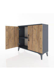 Arges Şifonyer Tek Raflı 2 Kapaklı 88x30x80 - S03M021V6A