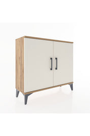 Arges Şifonyer Tek Raflı 2 Kapaklı 88x30x80 - S03M021V7A