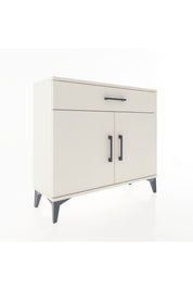 Arges Şifonyer Tek Raflı Tek Çekmeceli 2 Kapaklı 88x30x80 - S03M023V1A