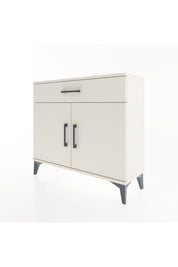 Arges Şifonyer Tek Raflı Tek Çekmeceli 2 Kapaklı 88x30x80 - S03M023V1A