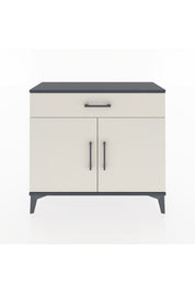 Arges Şifonyer Tek Raflı Tek Çekmeceli 2 Kapaklı 88x30x80 - S03M023V4A