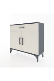 Arges Şifonyer Tek Raflı Tek Çekmeceli 2 Kapaklı 88x30x80 - S03M023V4A