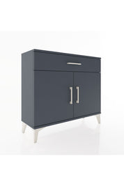 Arges Şifonyer Tek Raflı Tek Çekmeceli 2 Kapaklı 88x30x80 - S03M023V5A