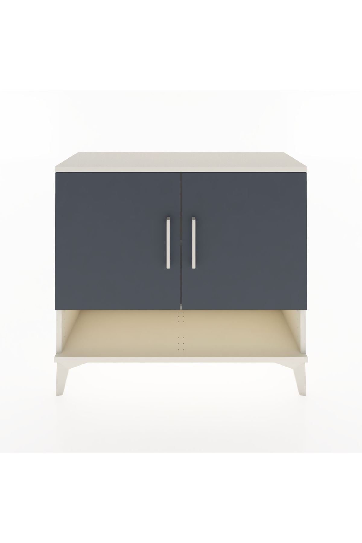 Arges Şifonyer 2 Raflı 2 Kapaklı 88x30x80 - S03M024V2A