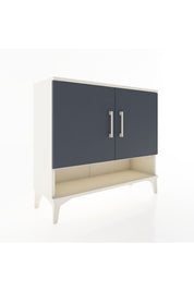 Arges Şifonyer 2 Raflı 2 Kapaklı 88x30x80 - S03M024V2A