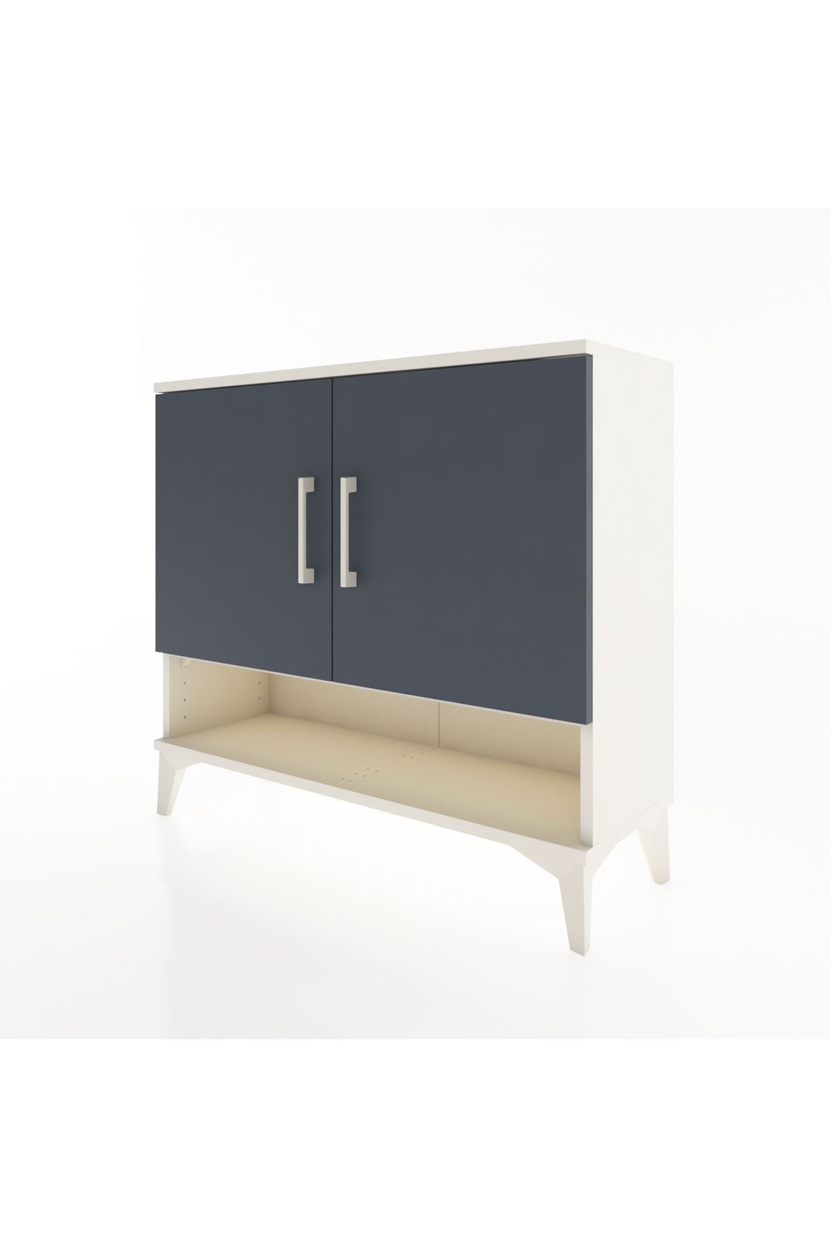 Arges Şifonyer 2 Raflı 2 Kapaklı 88x30x80 - S03M024V2A