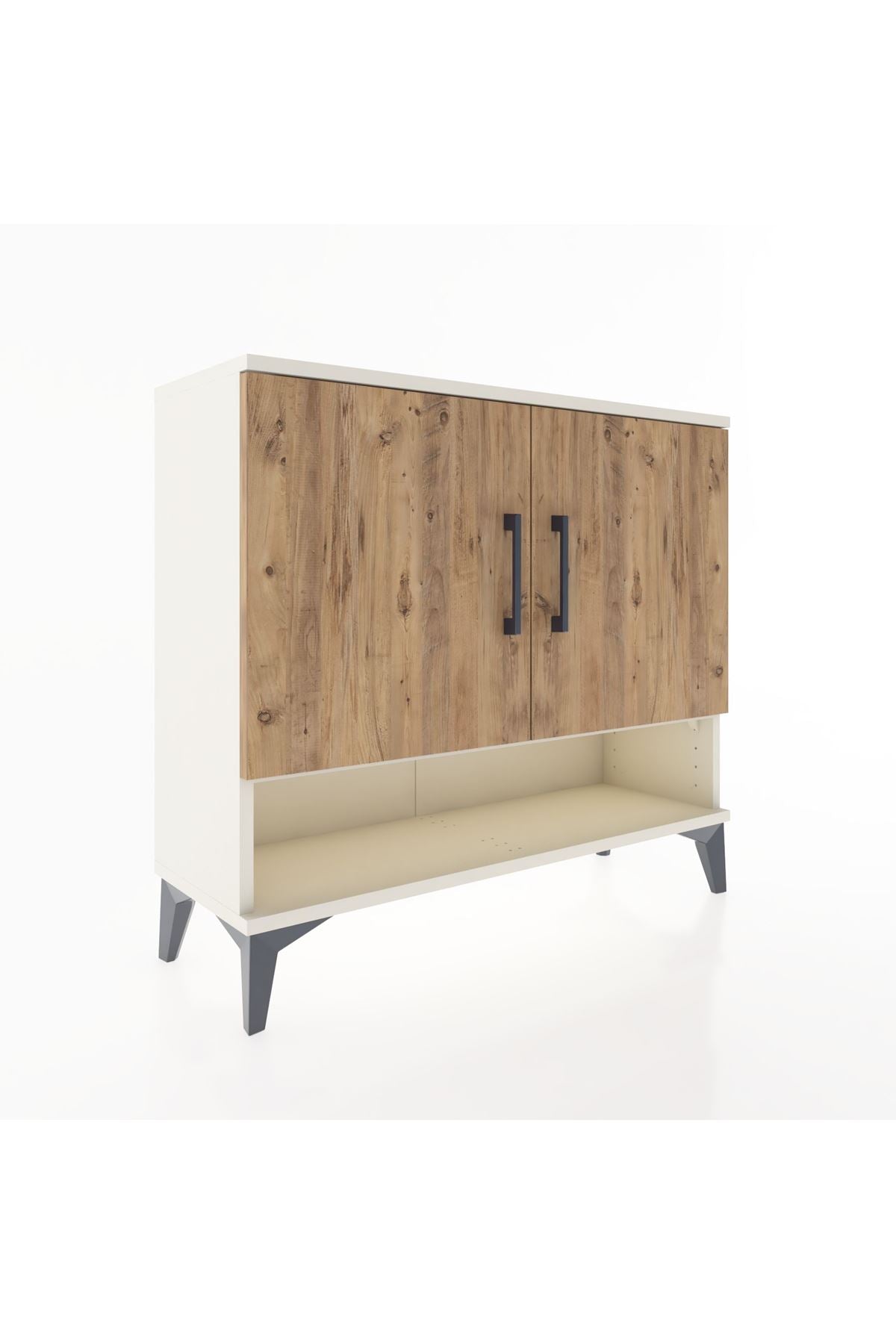 Arges Şifonyer 2 Raflı 2 Kapaklı 88x30x80 - S03M024V3A