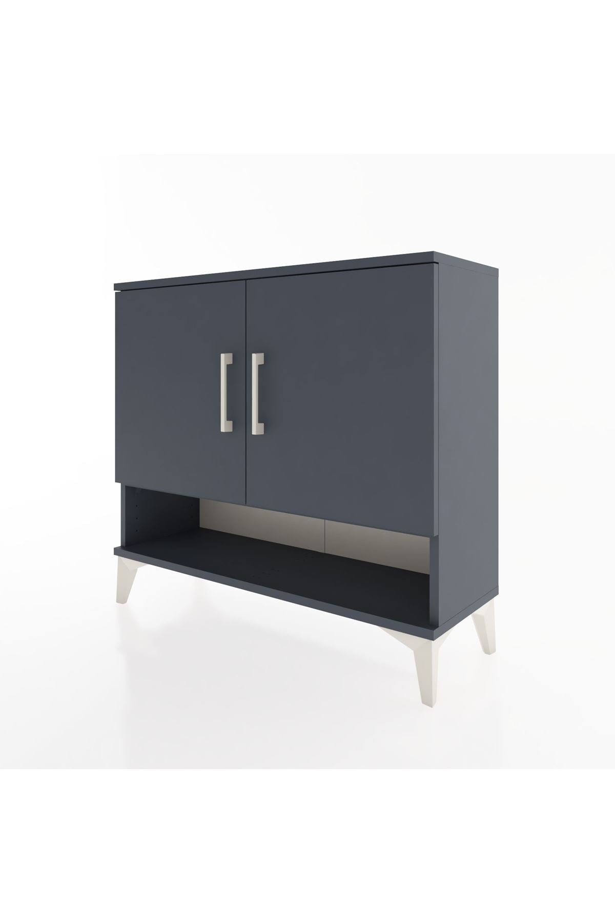 Arges Şifonyer 2 Raflı 2 Kapaklı 88x30x80 - S03M024V5A