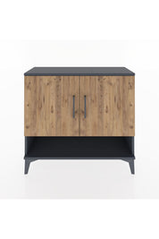 Arges Şifonyer 2 Raflı 2 Kapaklı 88x30x80 - S03M024V6A