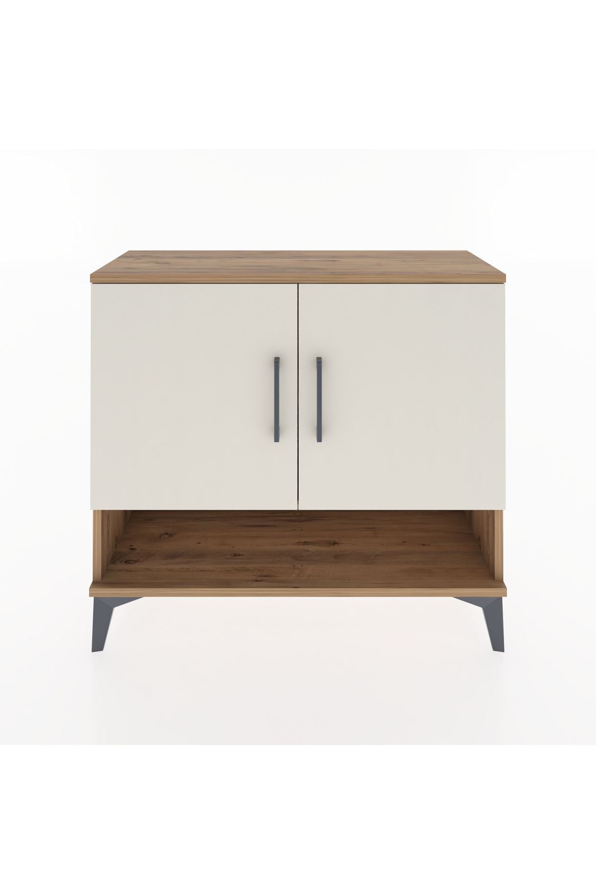 Arges Şifonyer 2 Raflı 2 Kapaklı 88x30x80 - S03M024V7A