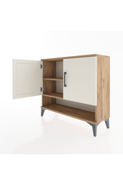 Arges Şifonyer 2 Raflı 2 Kapaklı 88x30x80 - S03M024V7A