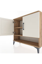 Arges Şifonyer 2 Raflı 2 Kapaklı 88x30x80 - S03M024V7A