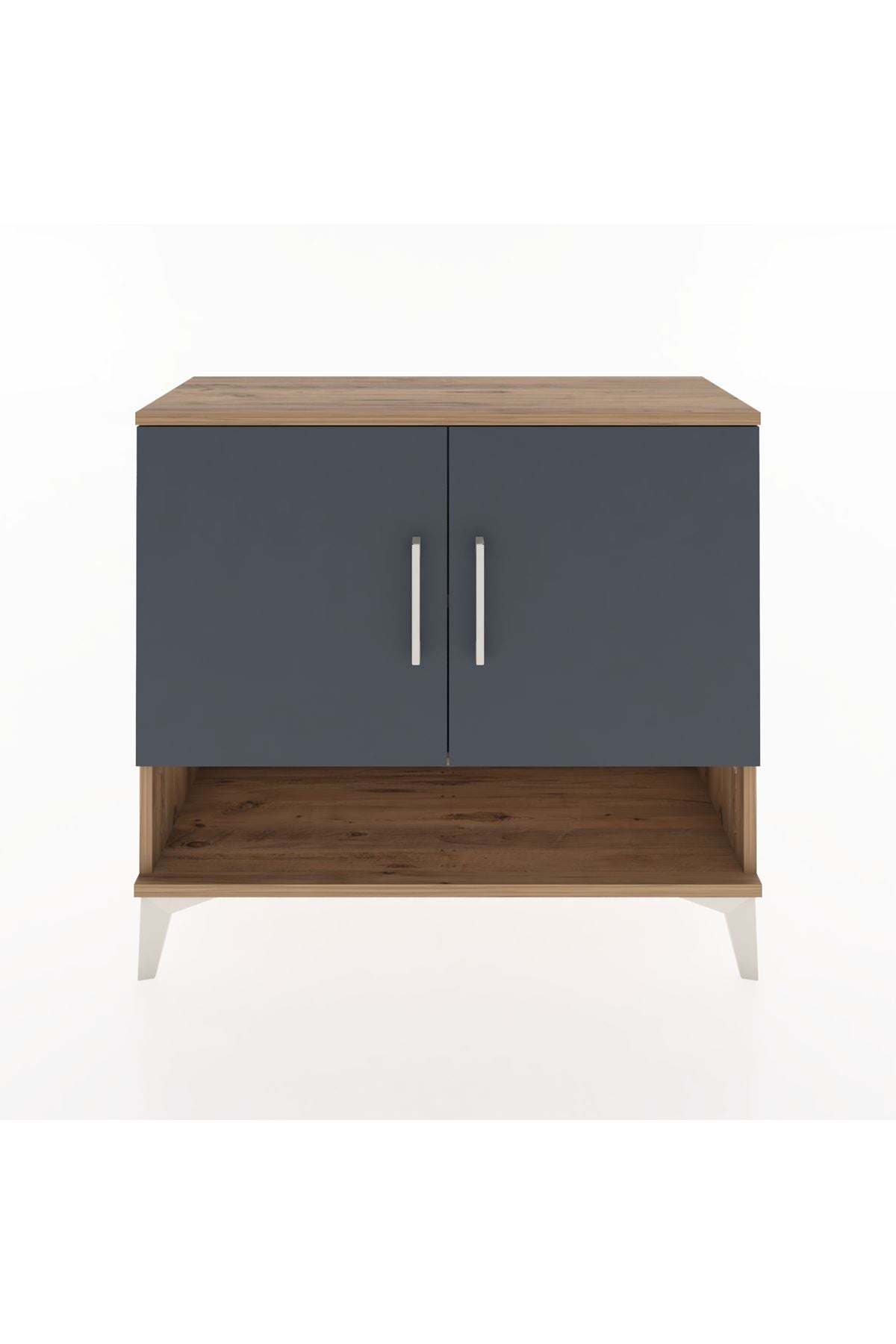 Arges Şifonyer 2 Raflı 2 Kapaklı 88x30x80 - S03M024V8A
