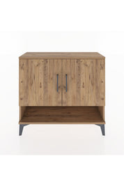 Arges Şifonyer 2 Raflı 2 Kapaklı 88x30x80 - S03M024V9A