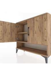 Arges Şifonyer 2 Raflı 2 Kapaklı 88x30x80 - S03M024V9A