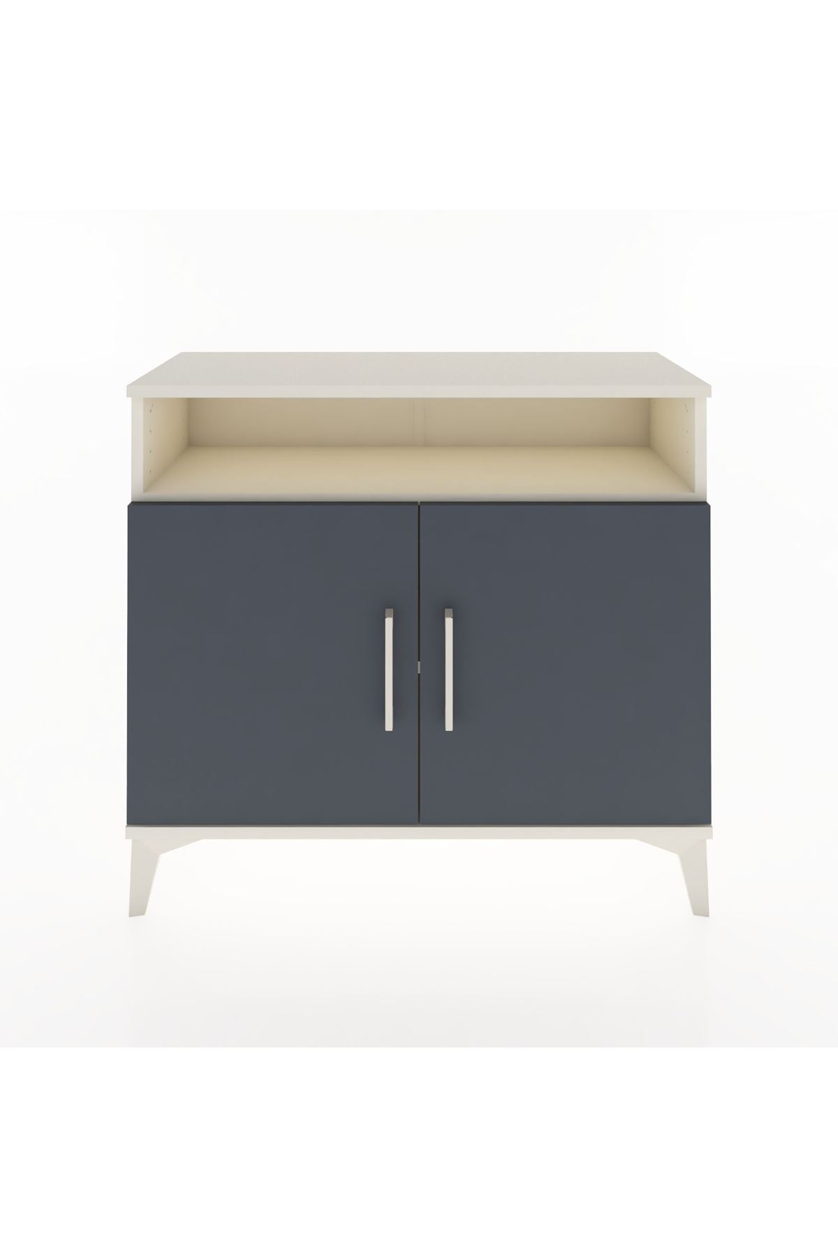 Arges Şifonyer 2 Raflı 2 Kapaklı 88x30x80 - S03M025V2A