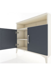 Arges Şifonyer 2 Raflı 2 Kapaklı 88x30x80 - S03M025V2A