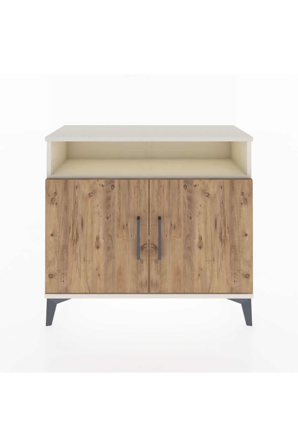 Arges Şifonyer 2 Raflı 2 Kapaklı 88x30x80 - S03M025V3A