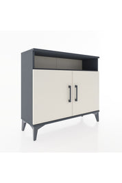 Arges Şifonyer 2 Raflı 2 Kapaklı 88x30x80 - S03M025V4A