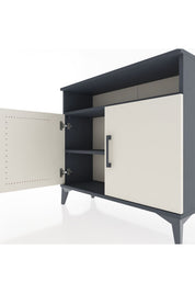 Arges Şifonyer 2 Raflı 2 Kapaklı 88x30x80 - S03M025V4A