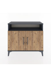 Arges Şifonyer 2 Raflı 2 Kapaklı 88x30x80 - S03M025V6A