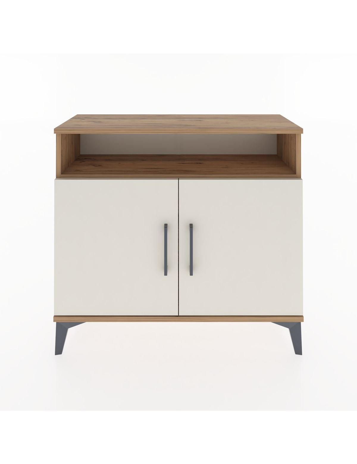 Arges Şifonyer 2 Raflı 2 Kapaklı 88x30x80 - S03M025V7A