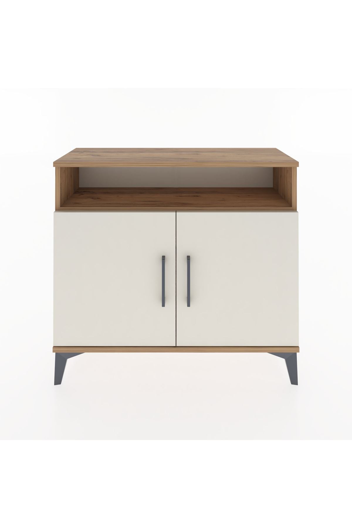 Arges Şifonyer 2 Raflı 2 Kapaklı 88x30x80 - S03M025V7A