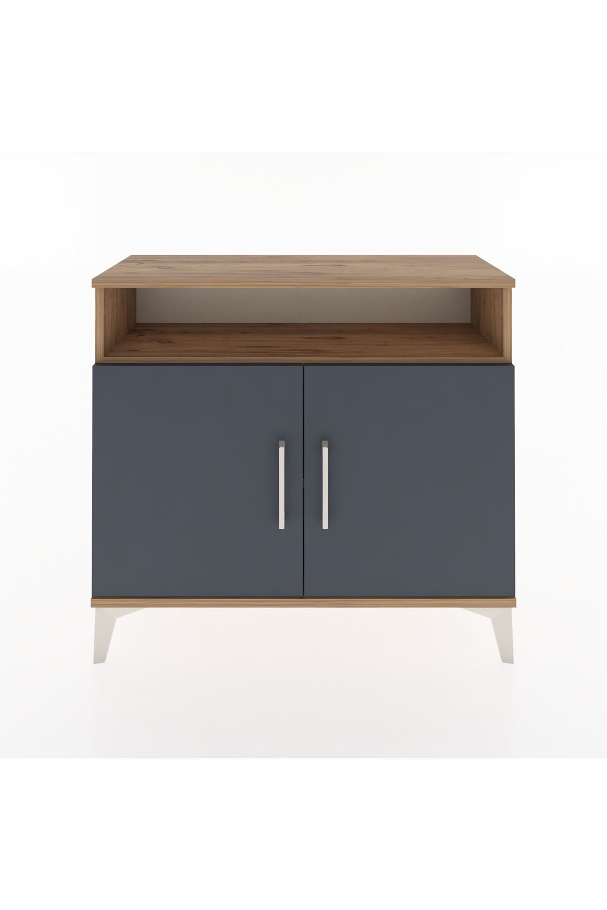 Arges Şifonyer 2 Raflı 2 Kapaklı 88x30x80 - S03M025V8A