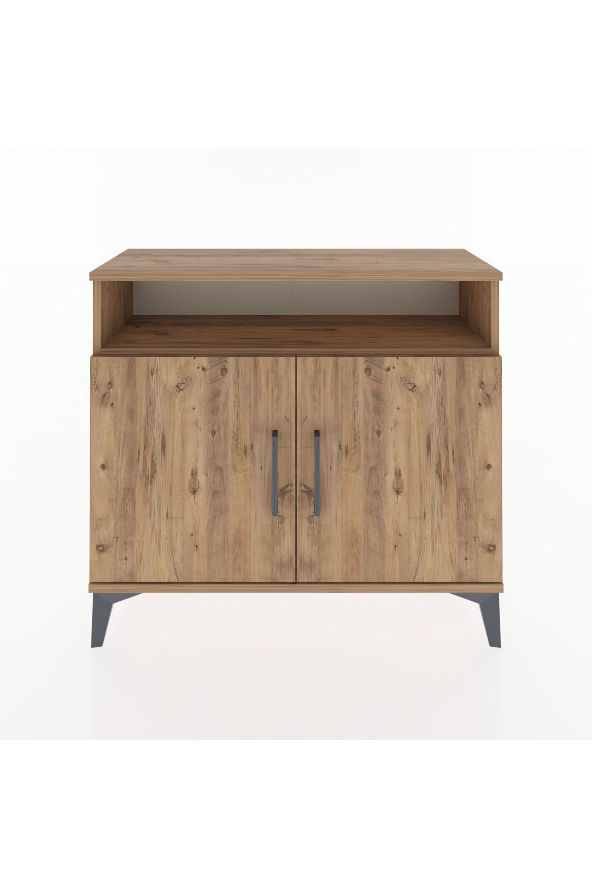 Arges Şifonyer 2 Raflı 2 Kapaklı 88x30x80 - S03M025V9A