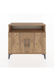 Arges Şifonyer 2 Raflı 2 Kapaklı 88x30x80 - S03M025V9A