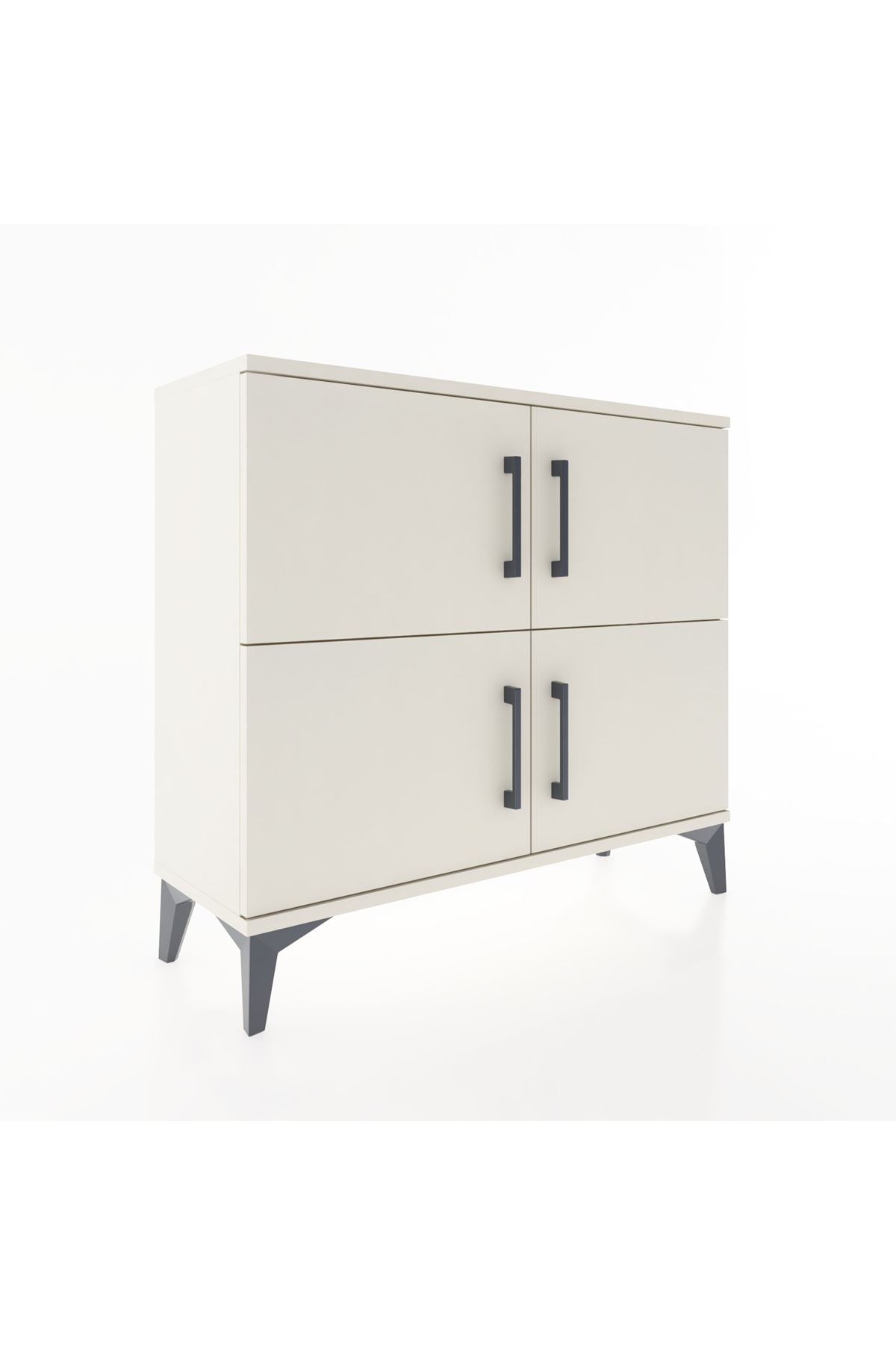 Arges Şifonyer 3 Raflı 4 Kapaklı 88x30x80 - S03M026V1A