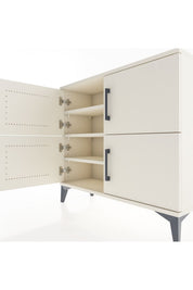Arges Şifonyer 3 Raflı 4 Kapaklı 88x30x80 - S03M026V1A