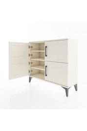 Arges Şifonyer 3 Raflı 4 Kapaklı 88x30x80 - S03M026V1A