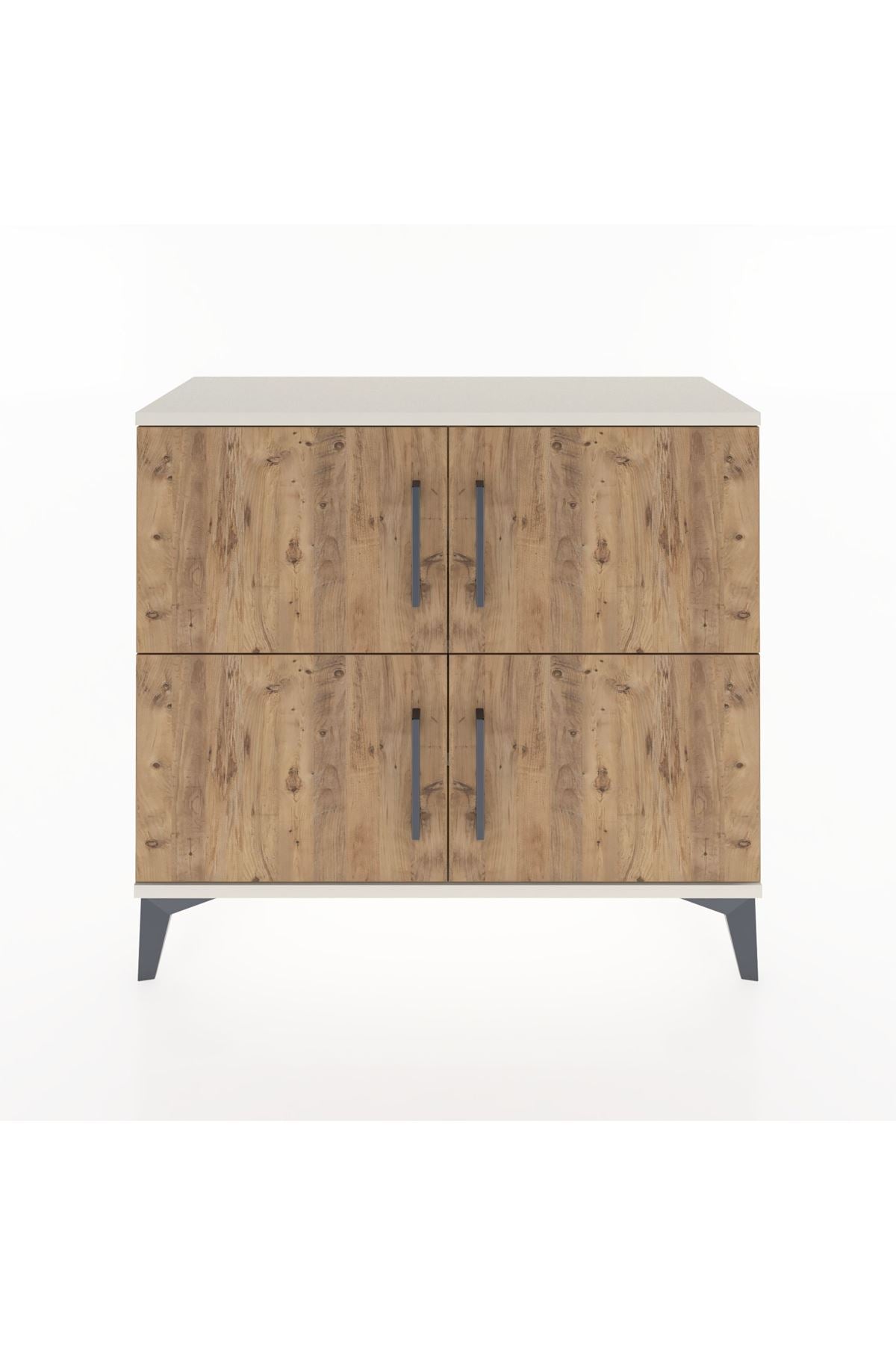 Arges Şifonyer 3 Raflı 4 Kapaklı 88x30x80 - S03M026V3A