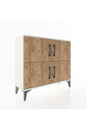 Arges Şifonyer 3 Raflı 4 Kapaklı 88x30x80 - S03M026V3A