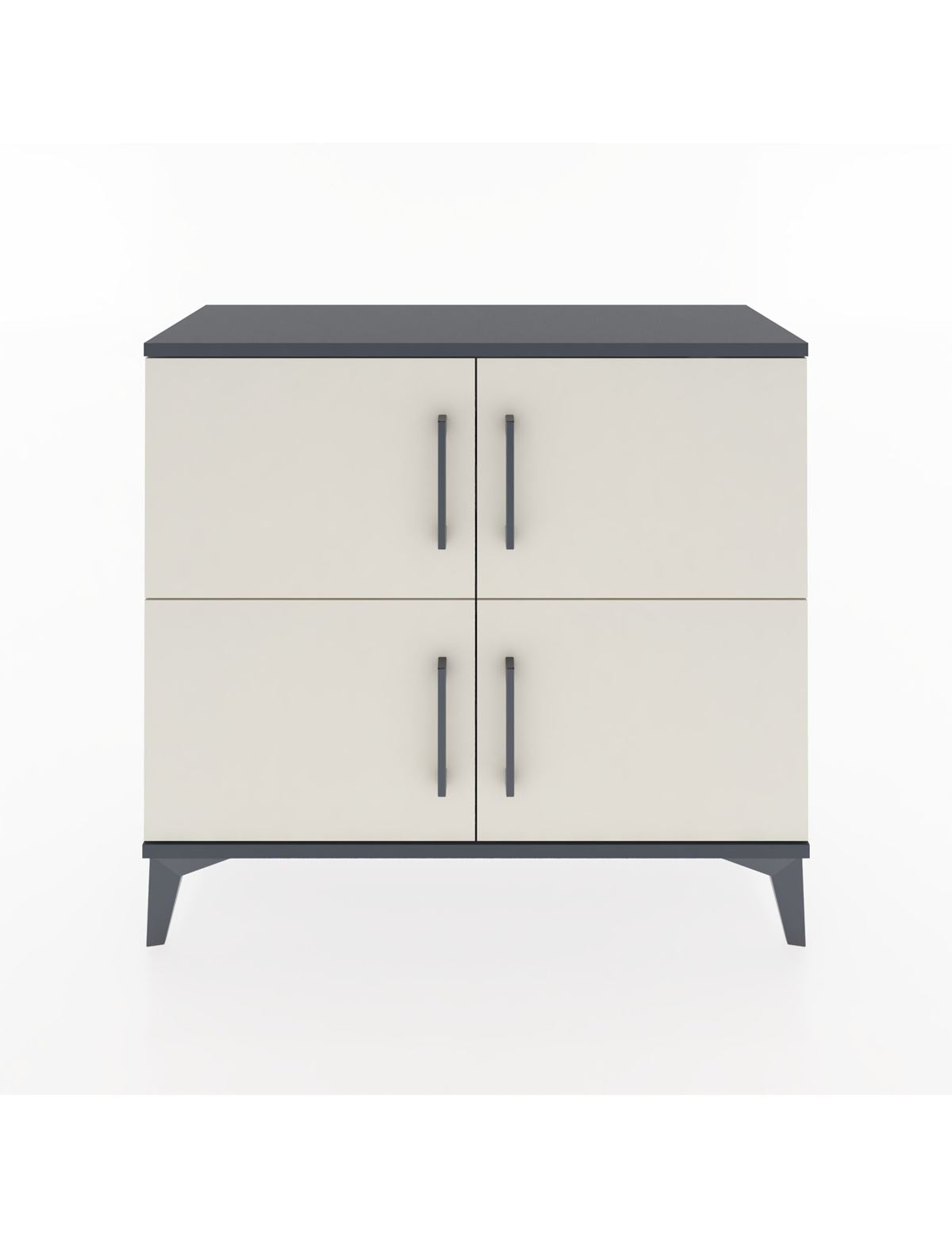 Arges Şifonyer 3 Raflı 4 Kapaklı 88x30x80 - S03M026V4A