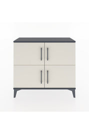 Arges Şifonyer 3 Raflı 4 Kapaklı 88x30x80 - S03M026V4A