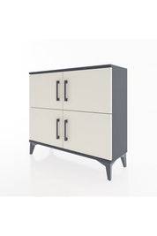 Arges Şifonyer 3 Raflı 4 Kapaklı 88x30x80 - S03M026V4A