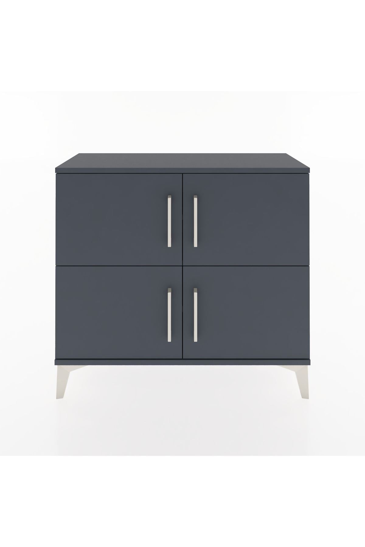 Arges Şifonyer 3 Raflı 4 Kapaklı 88x30x80 - S03M026V5A