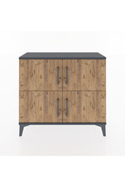 Arges Şifonyer 3 Raflı 4 Kapaklı 88x30x80 - S03M026V6A
