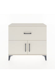 Arges Şifonyer Tek Raflı Tek Çekmeceli 2 Kapaklı 88x30x80 - S03M027V1A