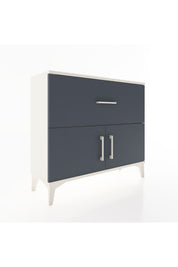 Arges Şifonyer Tek Raflı Tek Çekmeceli 2 Kapaklı 88x30x80 - S03M027V2A