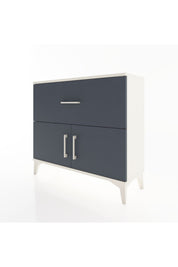 Arges Şifonyer Tek Raflı Tek Çekmeceli 2 Kapaklı 88x30x80 - S03M027V2A