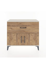 Arges Şifonyer Tek Raflı Tek Çekmeceli 2 Kapaklı 88x30x80 - S03M027V3A